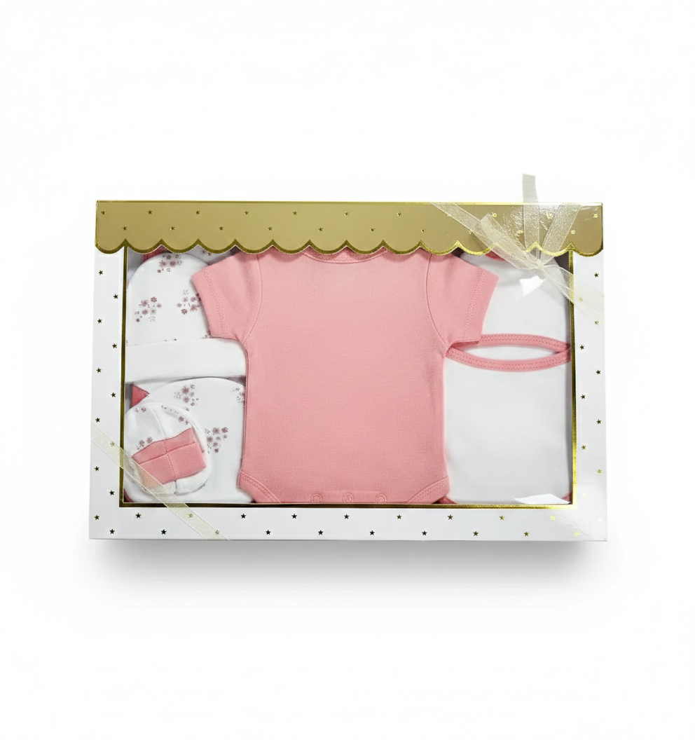 Wonder Children Baby Clothes Gift Set (Salmon Pink) - 10pcs