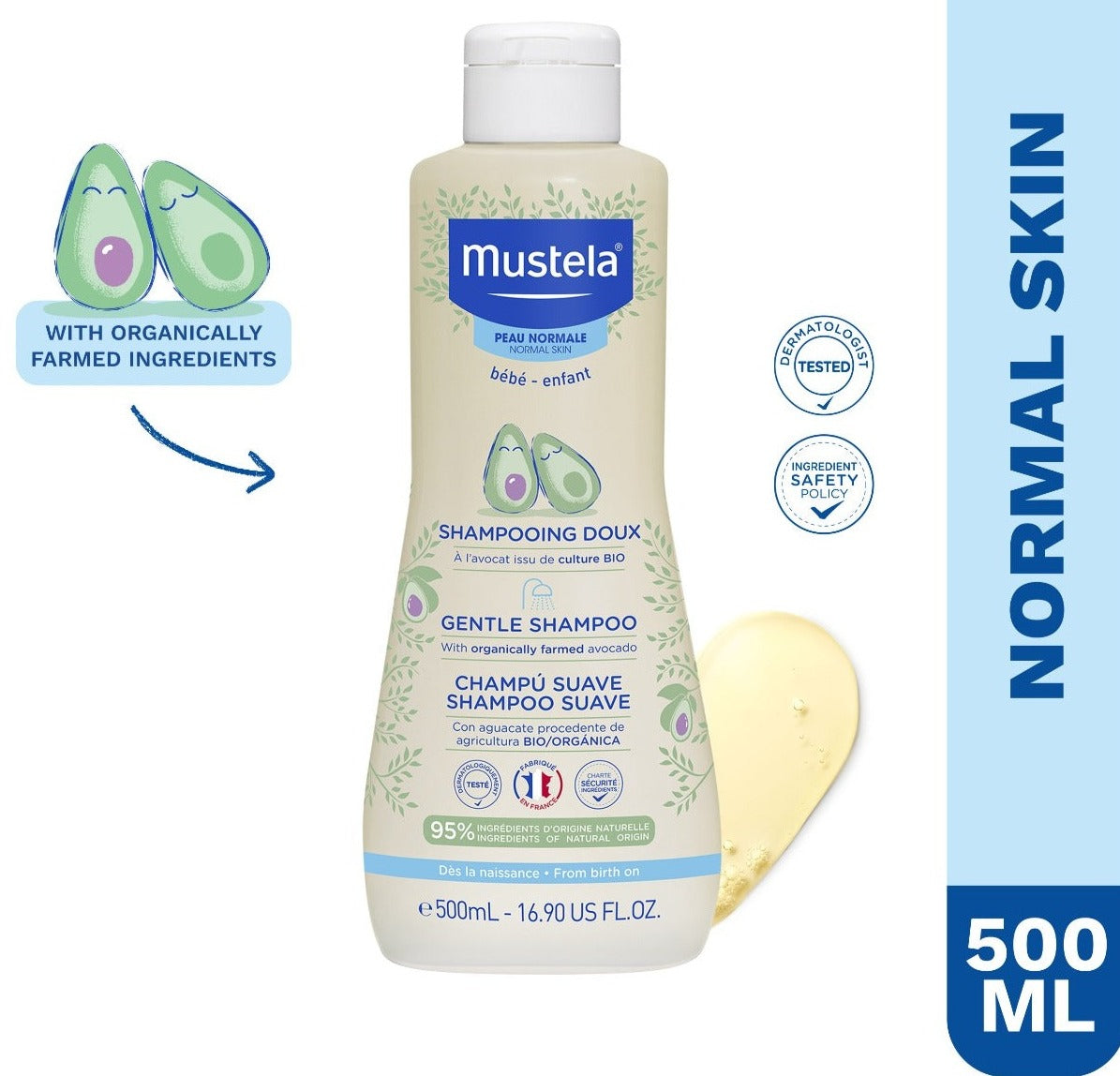 Mustela Gentle Shampoo 500 ML