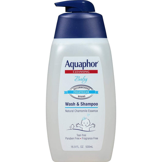 Aquaphor Cleansing Baby Wash and Shampoo 500ml