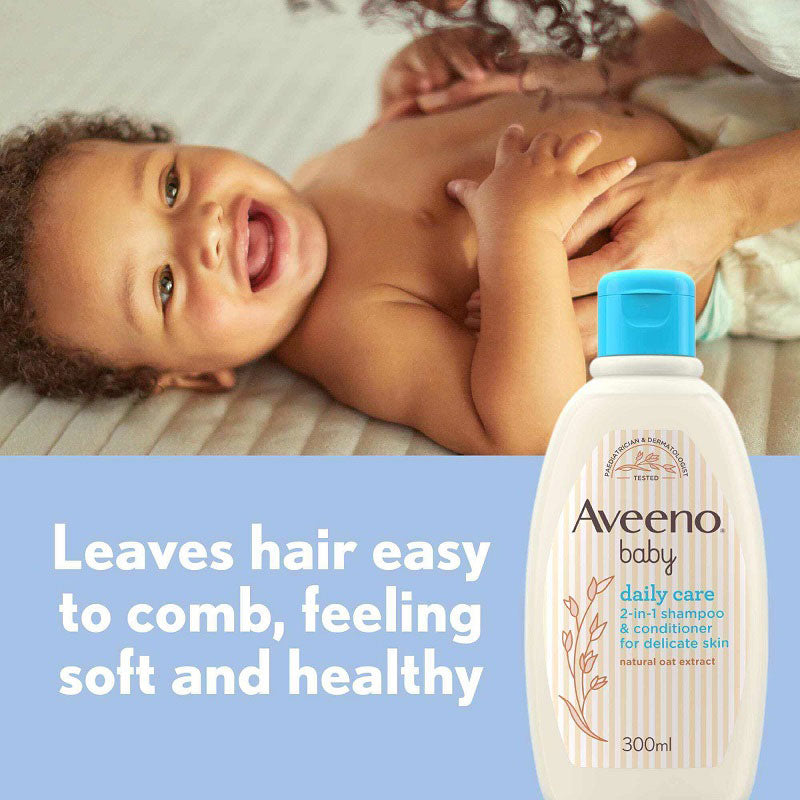 Aveeno Baby Daily Care 2 in 1 Shampoo & Conditioner 300ml