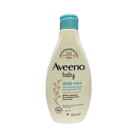 Aveeno Baby Daily Care Hair & Body Wash for Sensitive Skin 250ml