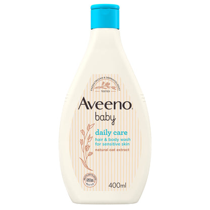 Aveeno Baby Daily Care Hair & Body Wash for Sensitive Skin 400ml