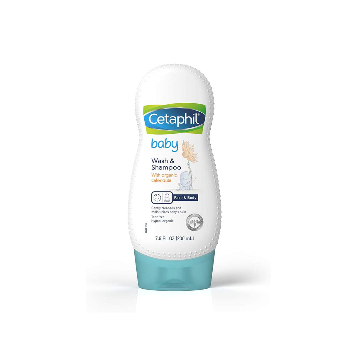 Cetaphil Baby Wash & Shampoo With Organic Calendula Face & Body 230ml