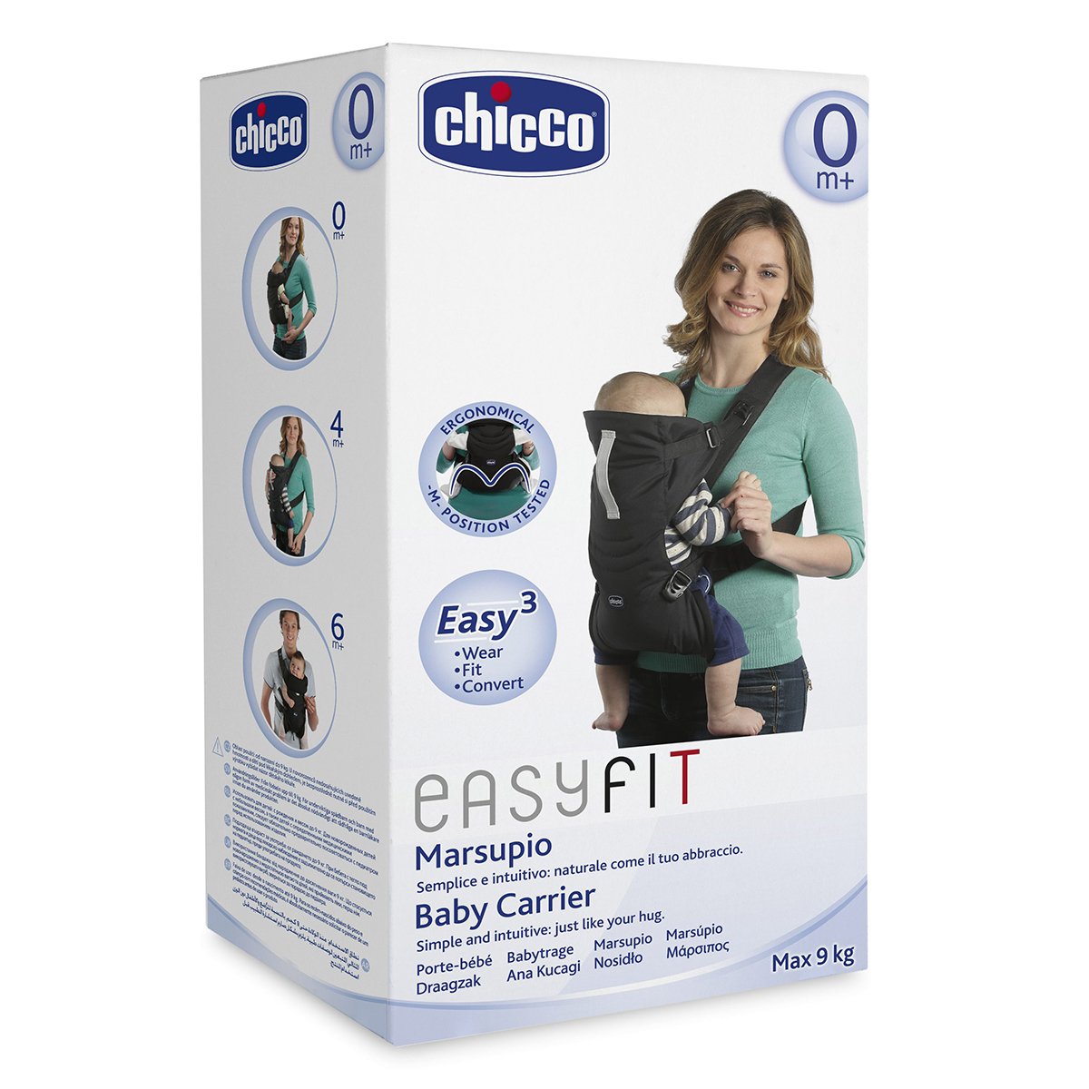 Chicco EasyFit Baby Carrier- Black