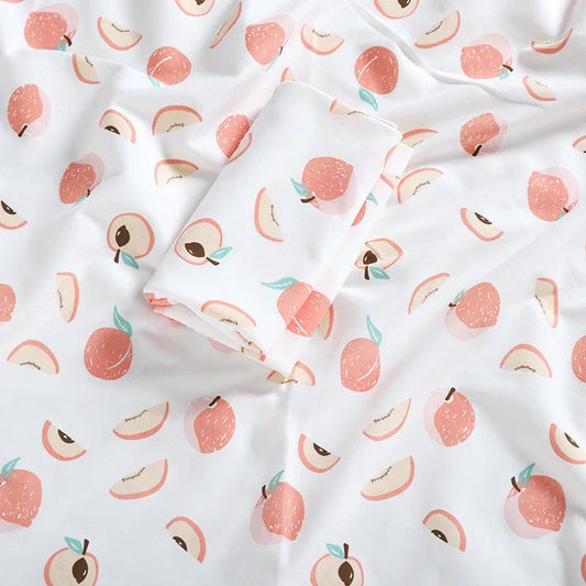 Cotton Newborn Baby Shawl Swaddle Plain Wrap Blanket- Avocado Print