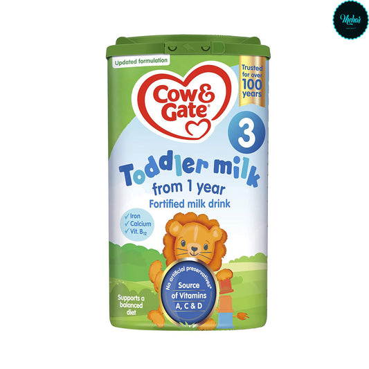 Cow & Gate 3 Toddler Baby Milk Powder (From 1-2 Years) 800g