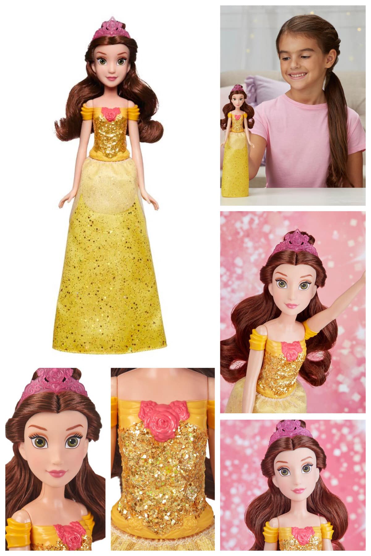 Disney Princess -Royal Shimmer Fashion Dolls -BELLE (3+)