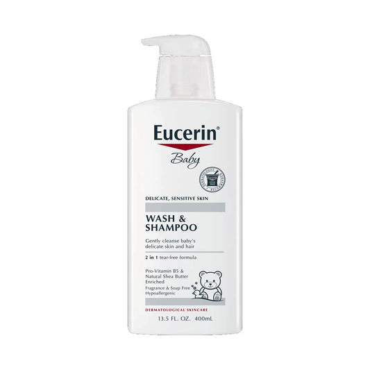 Eucerin Baby Wash & Shampoo 400ml
