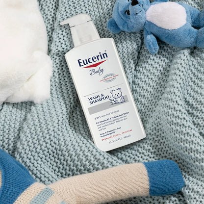 Eucerin Baby Wash & Shampoo 400ml