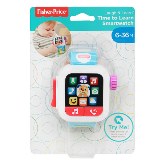 Fisher Price Time to Learn Smartwatch (6-36M)