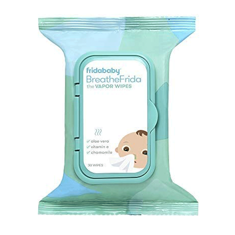 Fridababy Breathefrida Vapor Wipes Nose Or Chest 30 Wipes (3M+)