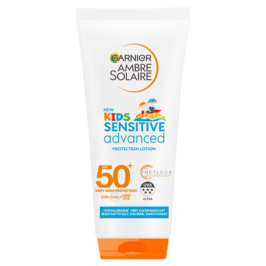 Garnier Ambre Solaire Kids Sensitive Sun Protection Lotion SPF 50+, 200ml