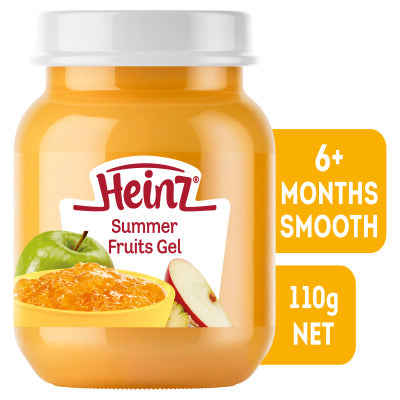 Heinz Summer Fruits Gel 6+ months 110g