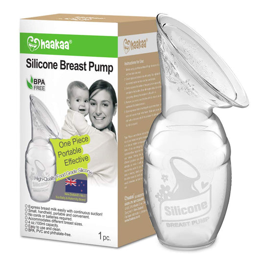 Haakaa Silicone Breast Pump One Piece Portable Effective
