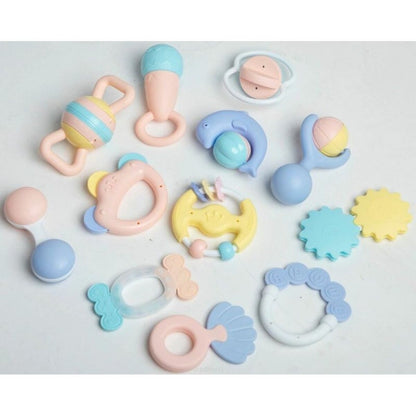 Huanger - Baby Rattles Sensory 12pcs for Newborn Early Educational Toy