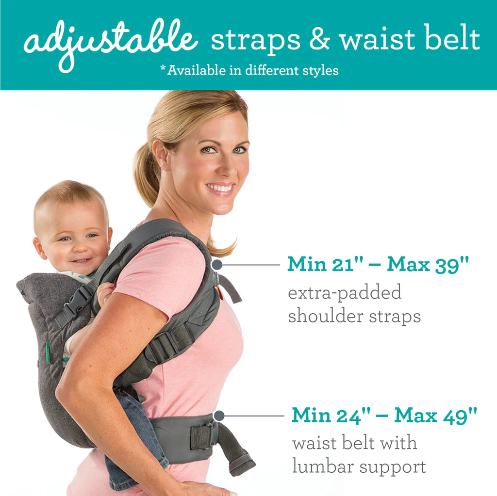 Infantino FLIP 4-in-1 Convertible Carrier- Grey