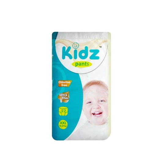 Kidz Baby Diaper Pants XXL Size (16-24 kg) 52 Pcs