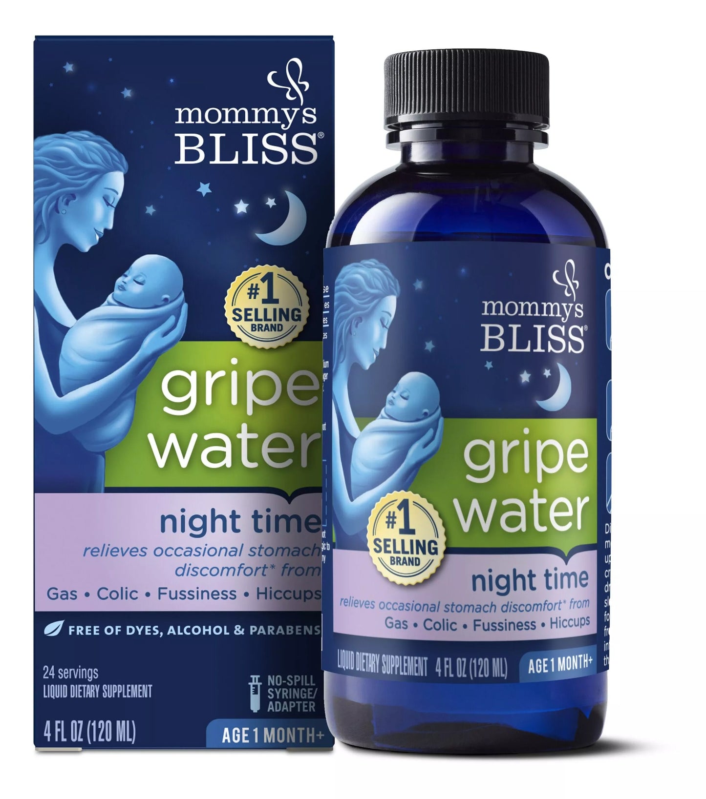 Mommys Bliss Gripe Water Night Time 120ml (1m+)