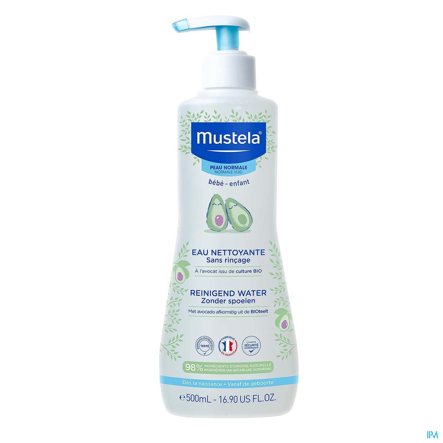 Mustela Baby Cleaning water without rinsing 500ml