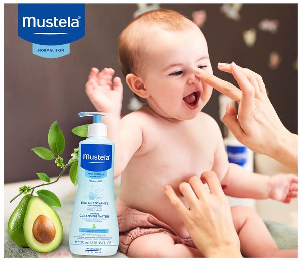Mustela Baby No Rinse Cleansing Water 500ml
