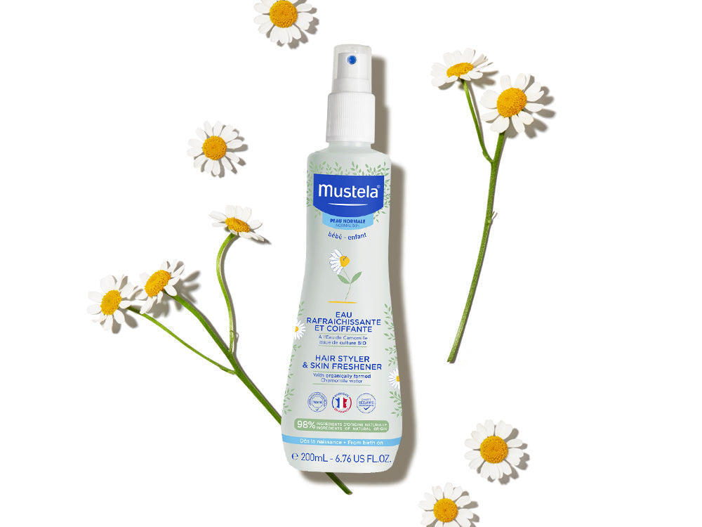 Mustela Hair styler & Skin freshener with Organic Chamomile Water 200ml