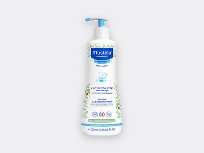 Mustela No-Rinse Cleansing Milk with Organic Avocado 500ml