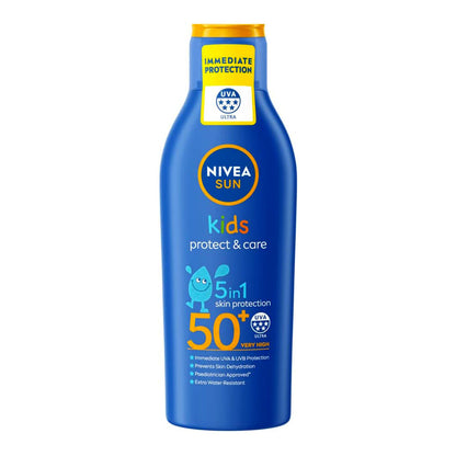 NIVEA SUN Kids Protect & Care Lotion SPF50+, 200ml