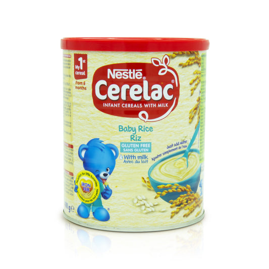 Nestle Cerelac Baby Riz Rice With Milk (From 6 months) 400g