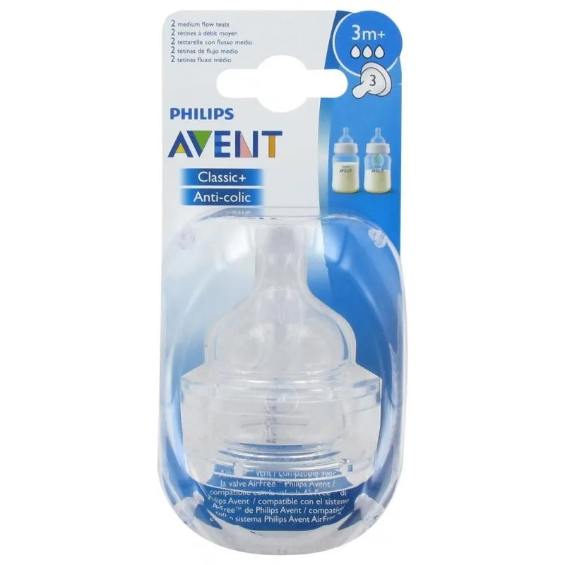 Philips Avent Anti-Colic Teat Medium Flow (3M+)