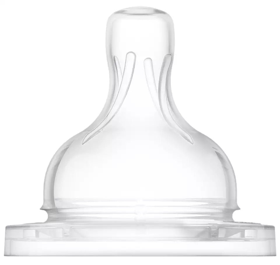 Philips Avent Classic+ Anti-Colic Slow Flow Teat (1m+)- 2 Pcs SCF632/27