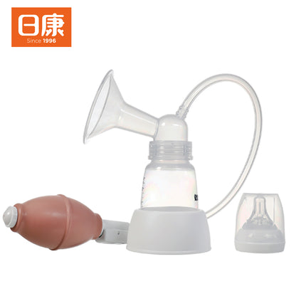 Rovco Manual Breast Pump With Breastfeeding Milk Bottle 140ml