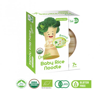 First Bite Organic Baby Rice Noodle - Broccoli 180g