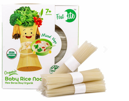 First Bite Organic Baby Rice Noodle - Mixed Vege 180g